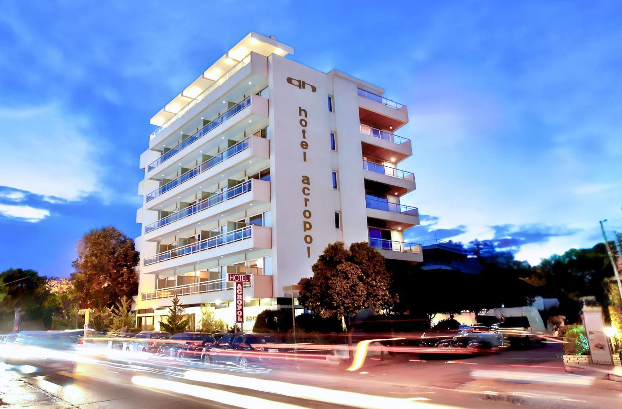 Acropol Hotel アテネ エクステリア 写真